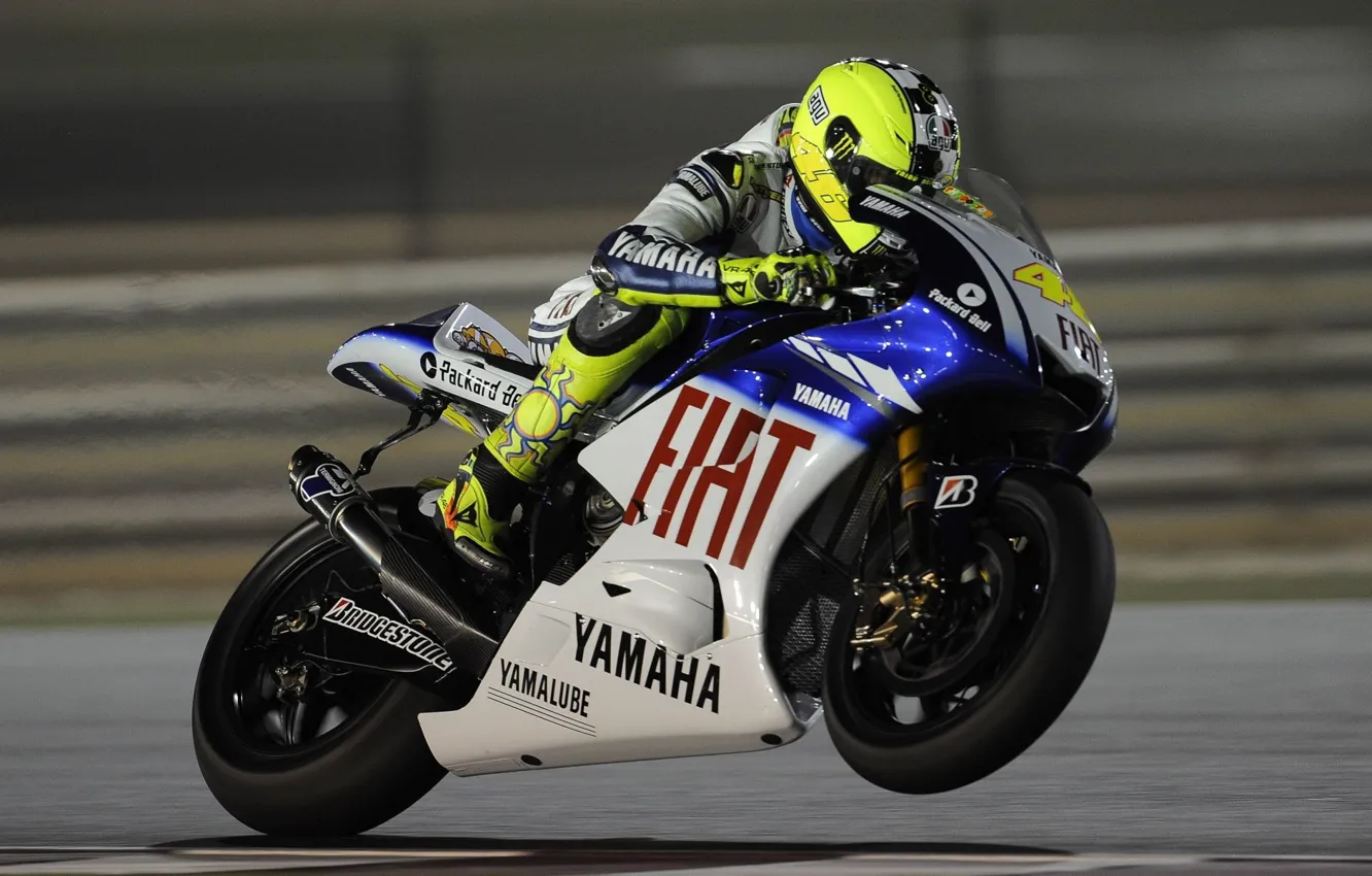 Photo wallpaper Moto, race, Valentino Rossi