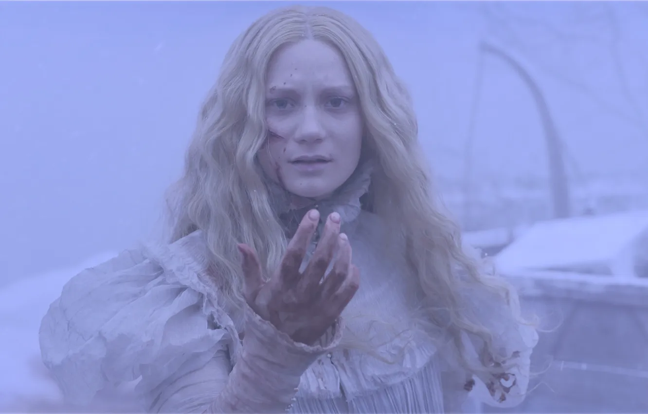 Photo wallpaper girl, actress, MIA Wasikowska, Crimson Peak, Crimson peak