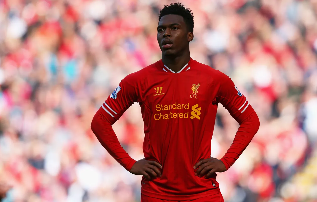 Photo wallpaper football, England, club, football, forward, Liverpool, Liverpool, England