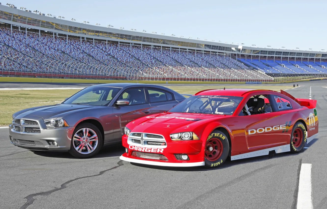 Photo wallpaper Dodge Charger, Cup, NASCAR, Sprint