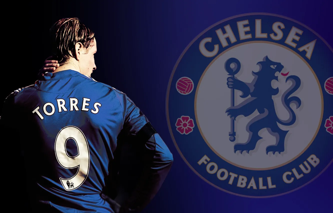 Photo wallpaper Fernando Torres, Fernando Torres, Chelsea
