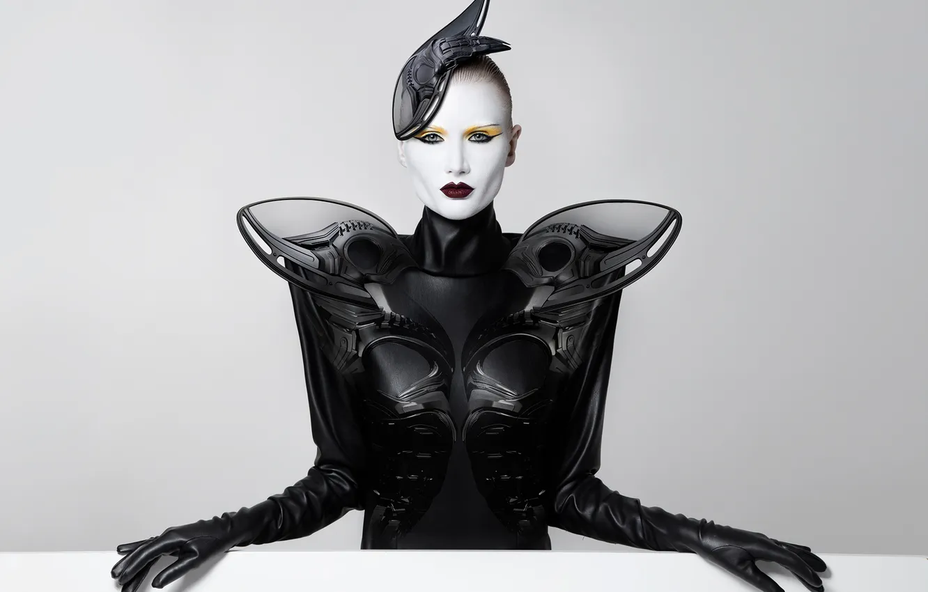 Photo wallpaper model, the futuristic, The Future Visionaire, Visualizing the future, Tashismind