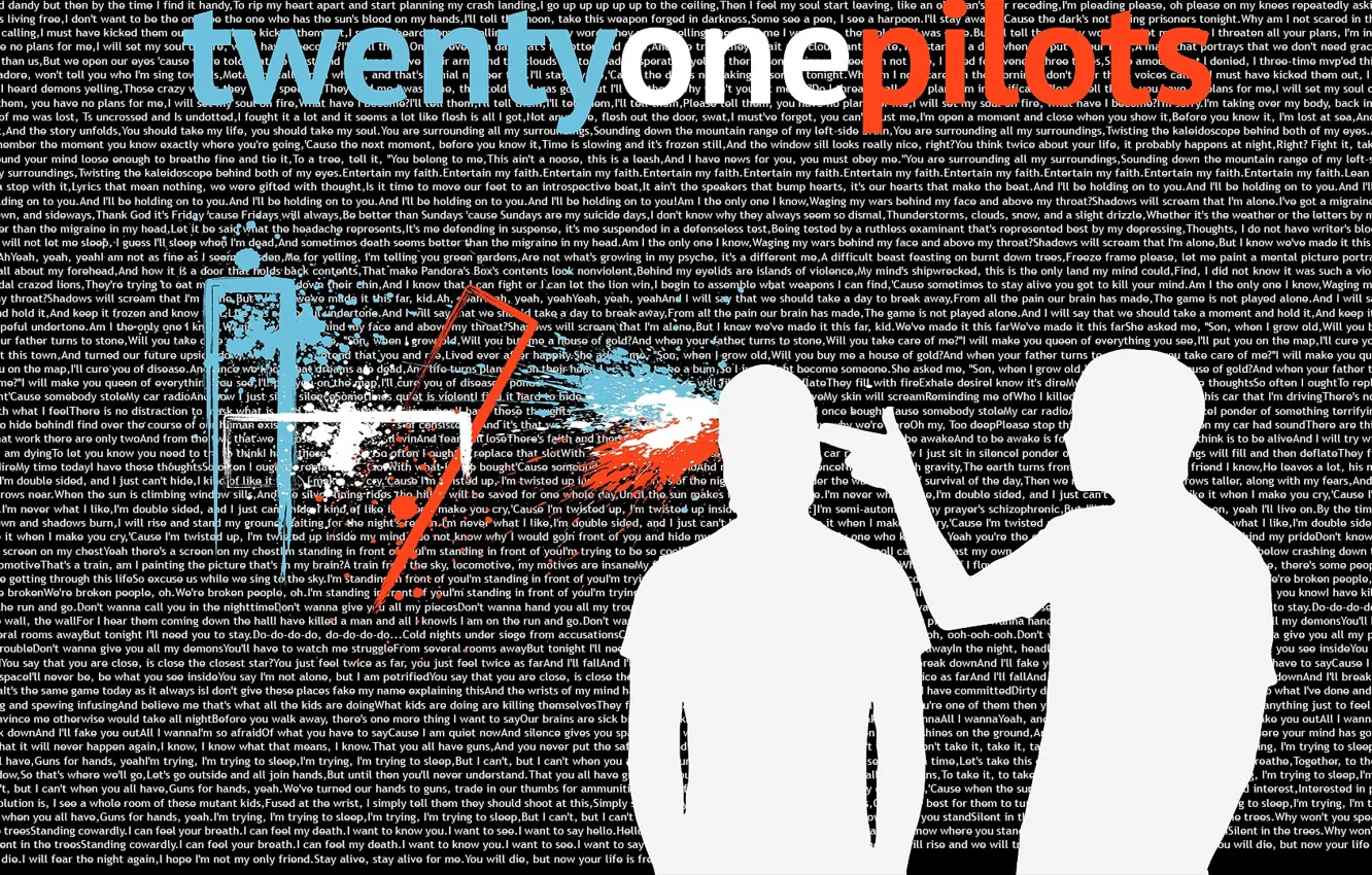 Photo wallpaper twenty one pilots, josh dun, tyler joseph