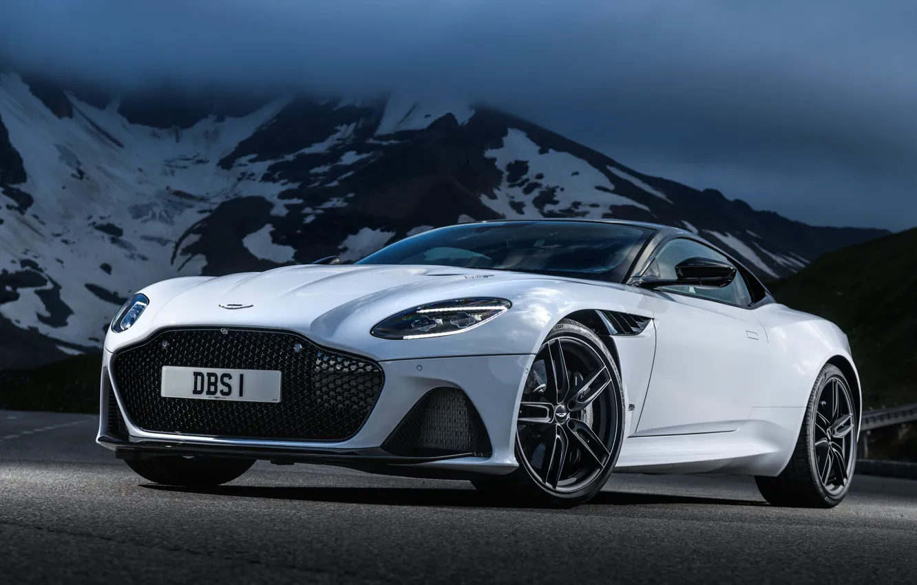 Photo wallpaper Aston Martin, DBS, Superleggera, 2018