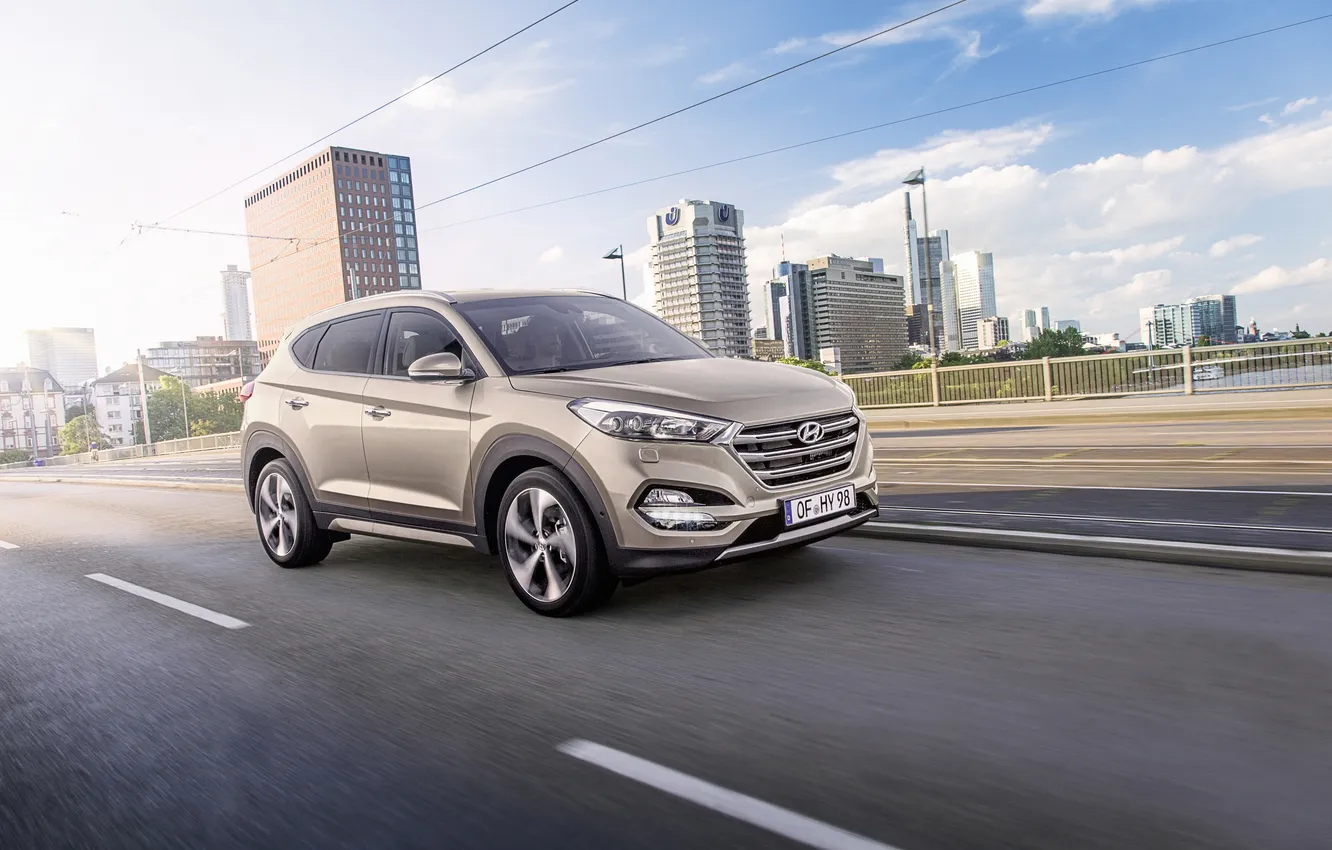 Photo wallpaper Hyundai, 2015, Tucson, Hyundai, Toussaint