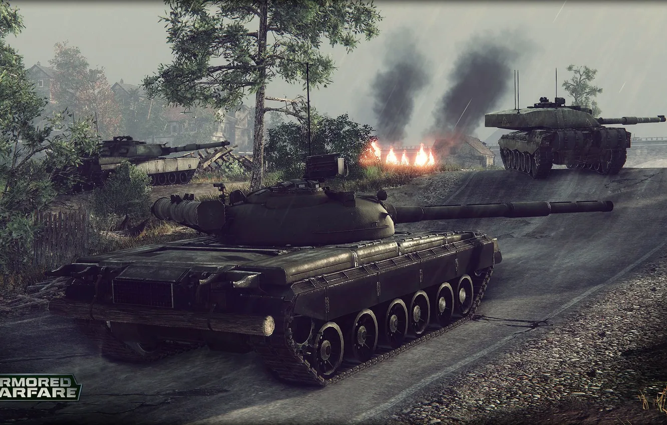 Photo wallpaper tanks, tanks, mail.ru, Armored Warfare, Obsidian Entertainment, my.com
