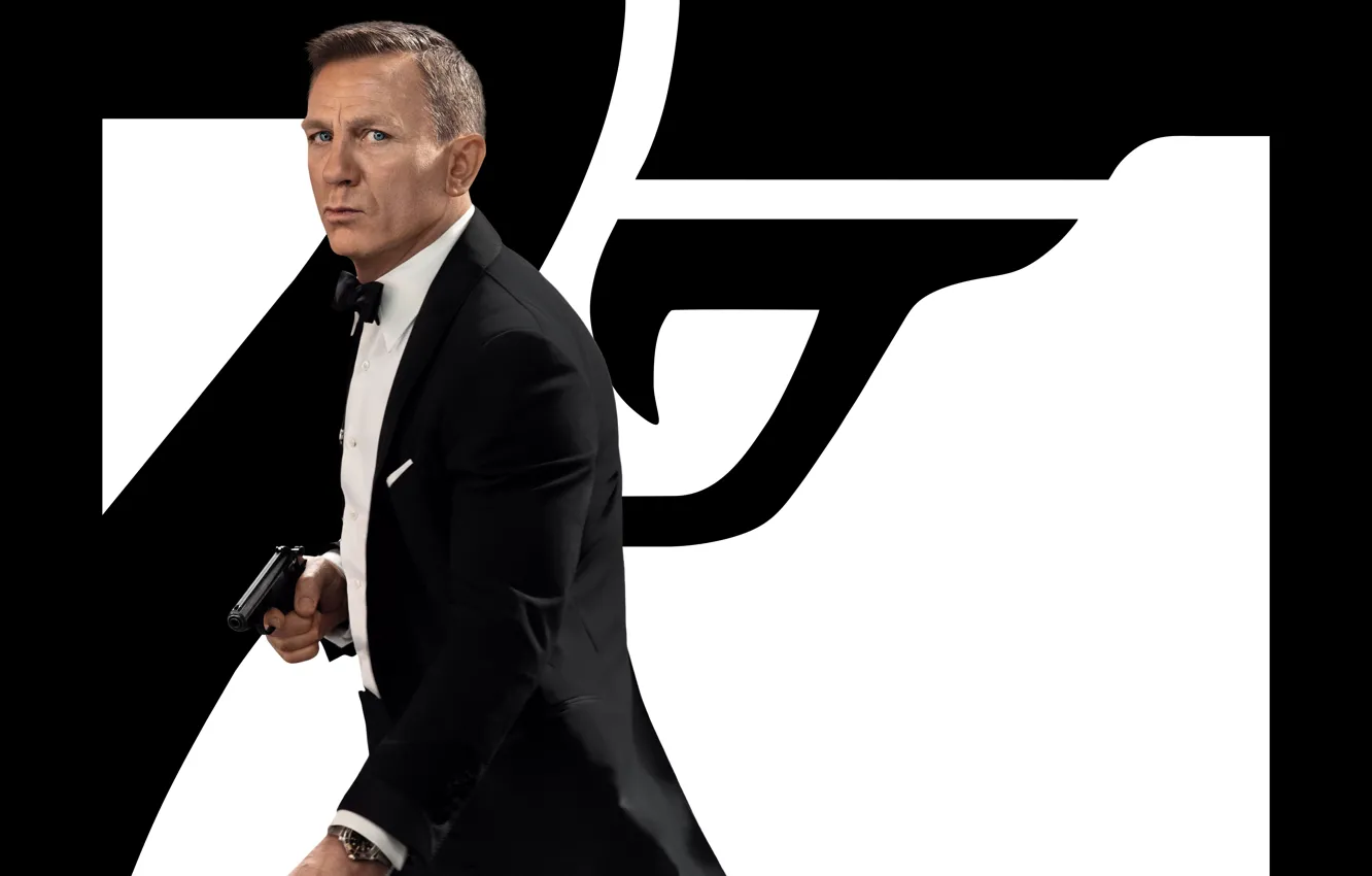 Photo wallpaper James Bond, Daniel Craig, James Bond, Daniel Craig, No Time To Die, Not time to …