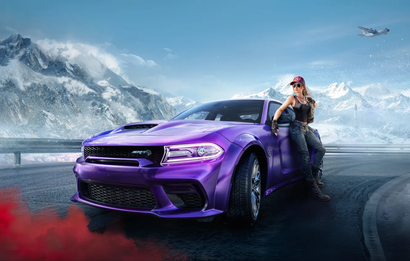 Photo wallpaper dodge, muscle, power, pubg, mania
