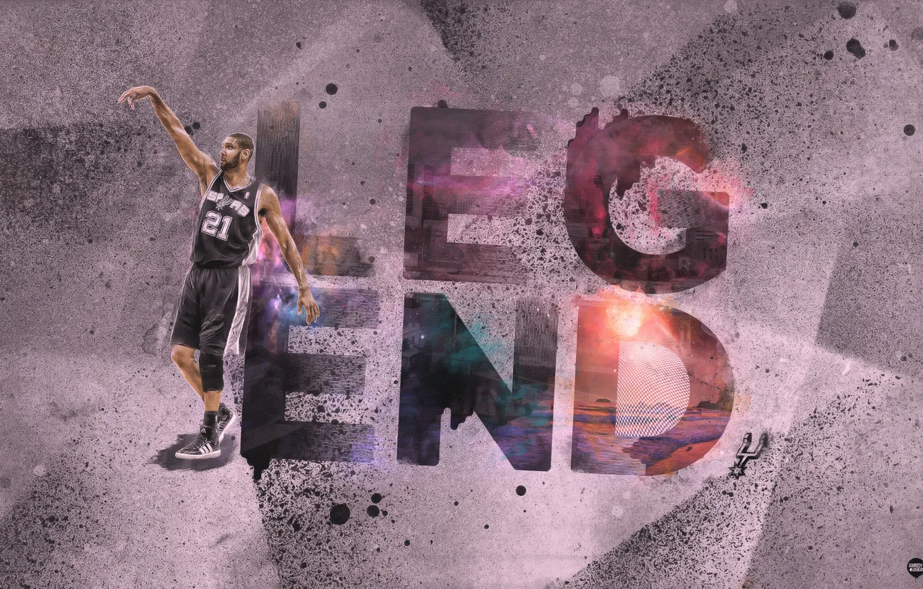 Photo wallpaper sport, Basketball, NBA, San Antonio, San Antonio, Spurs, Player, Tim Duncan