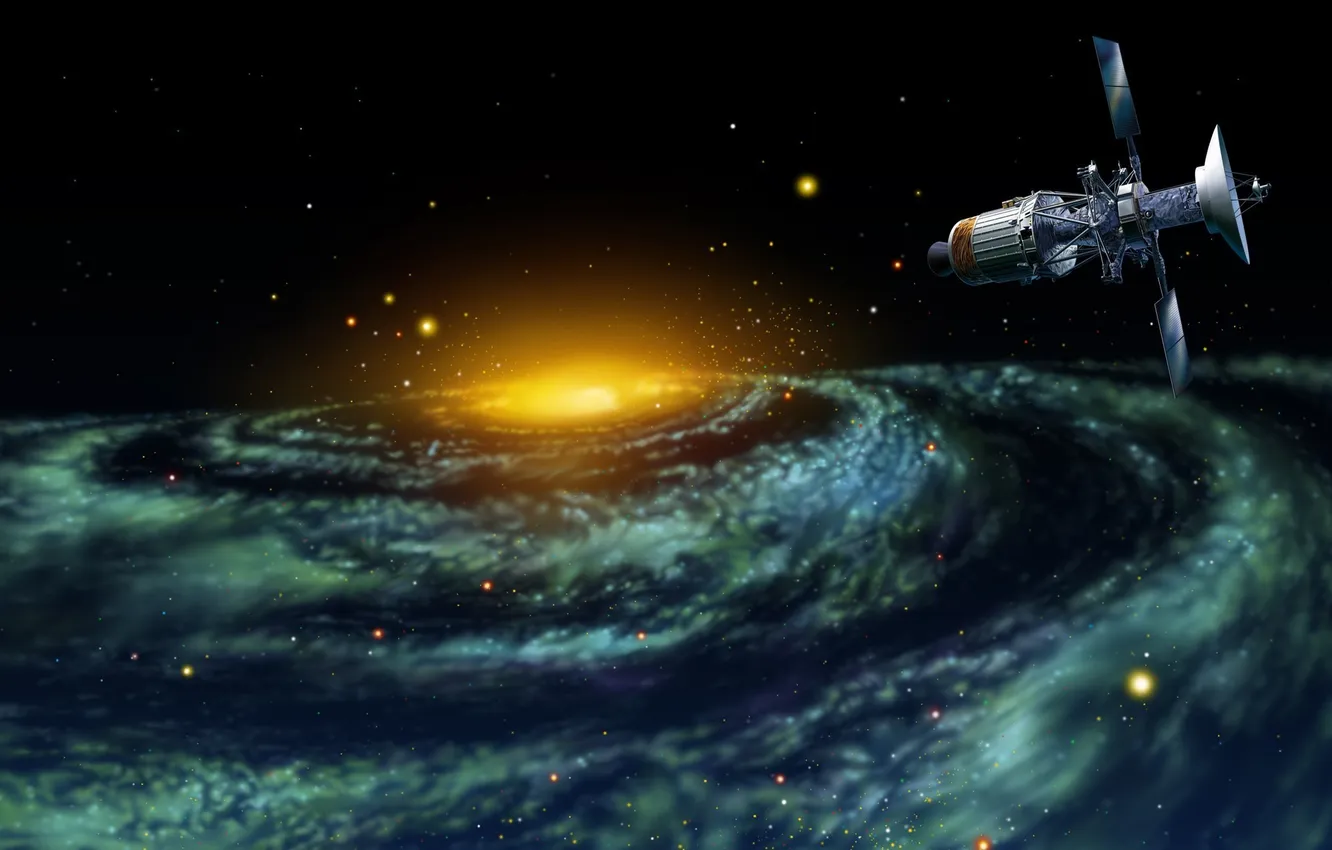 Photo wallpaper stars, nebula, drives, birth