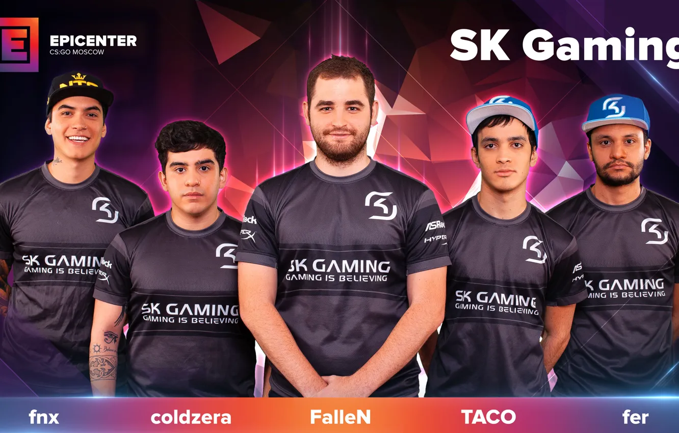 Photo wallpaper Fall, Brazilian, CS:GO, Global Offensive, sk-gaming, sk, fer, coldzera
