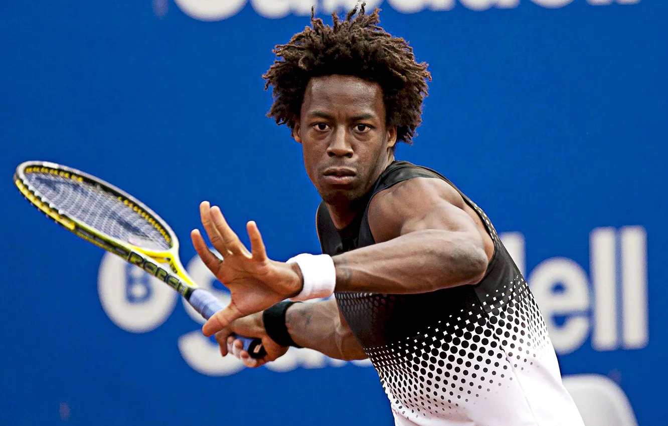 Photo wallpaper ATP, french, Gwynedd, Gaël Monfils, Monfils