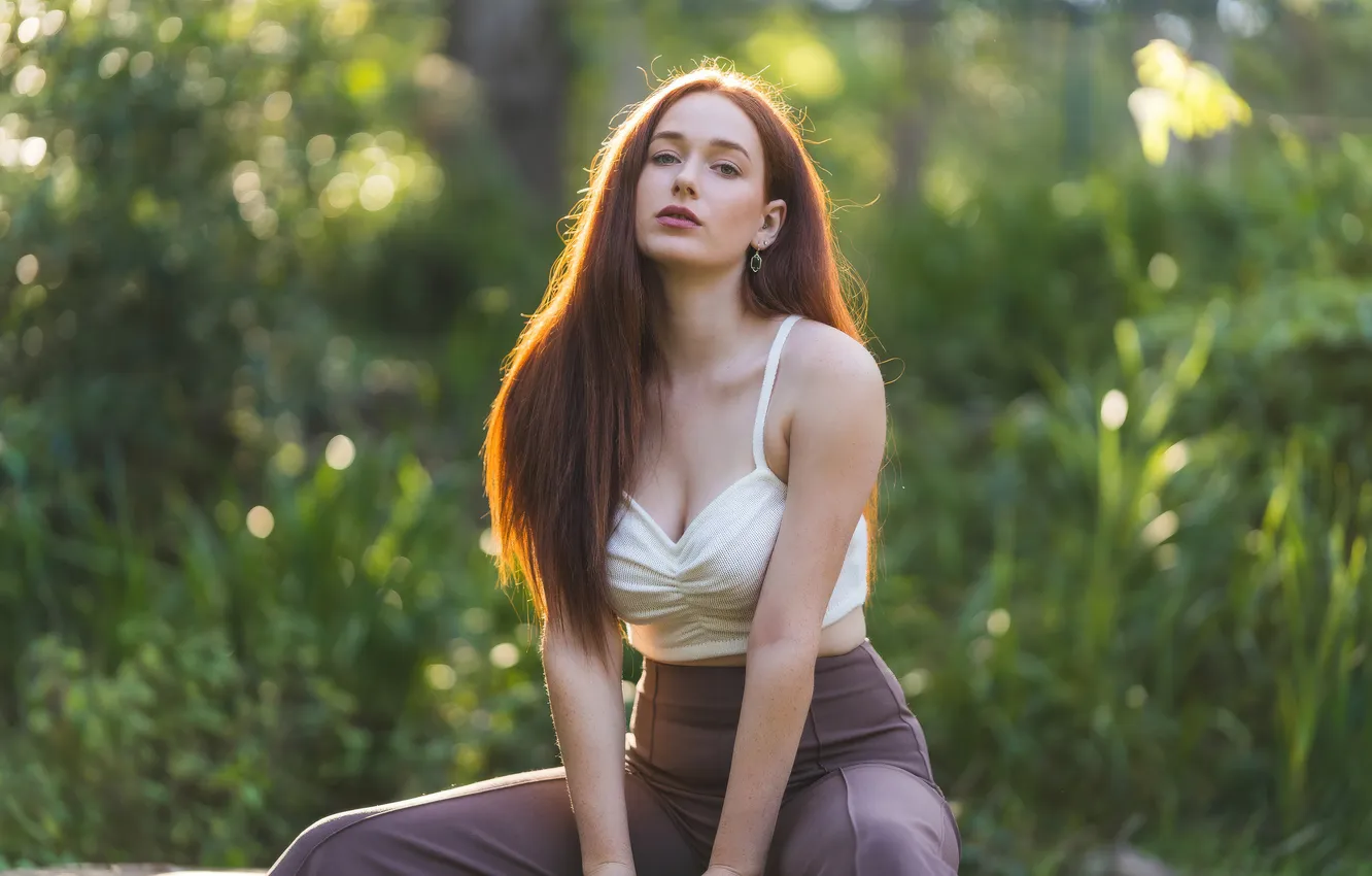 Photo wallpaper girl, beautiful, model, pretty