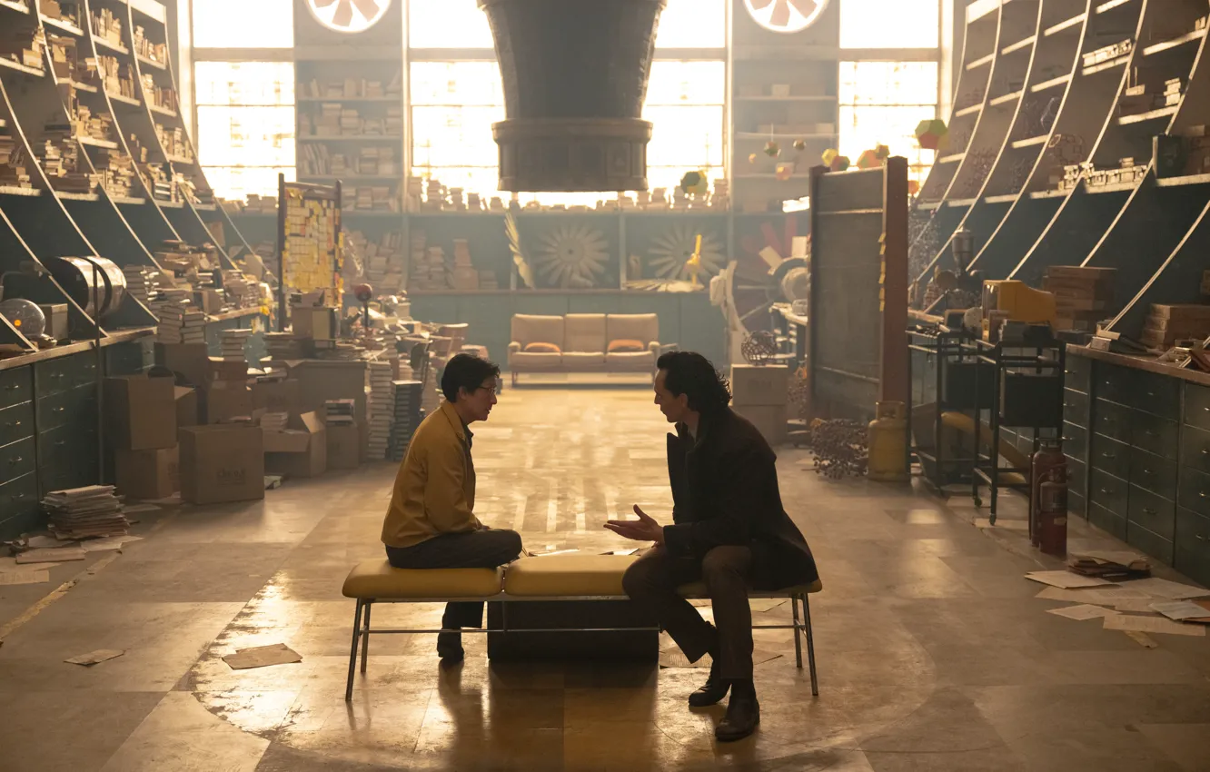Photo wallpaper Loki, Tom Hiddleston, Season 2, Marvel Studios, Ke Huy Quan