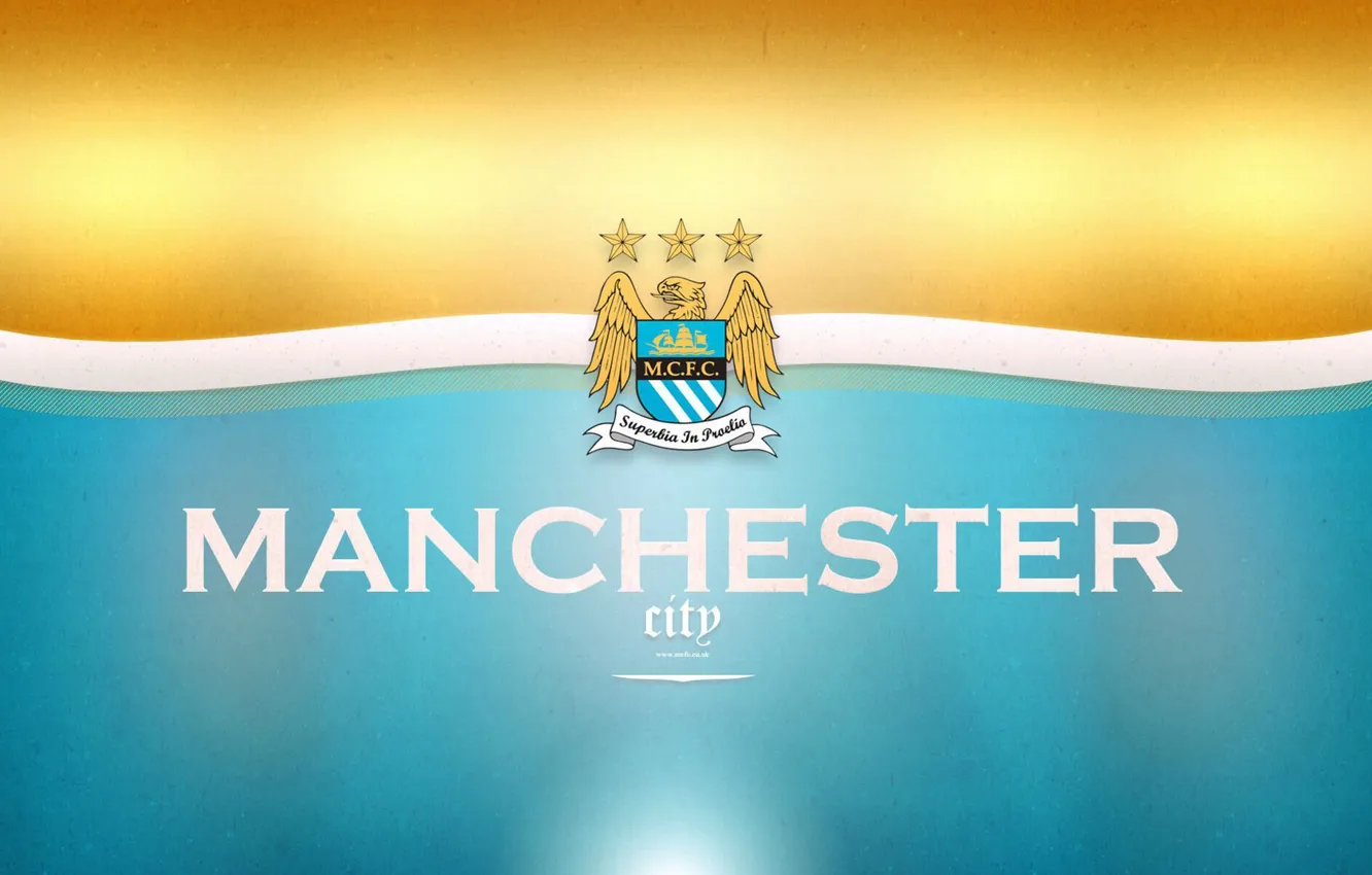 Photo wallpaper football, England, team, Manchester, City, Manchester City