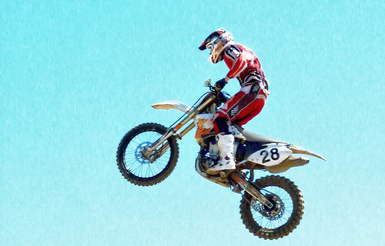 Photo wallpaper sport, Moto, motocross
