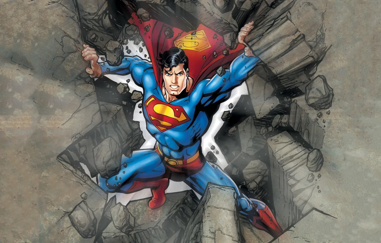 Photo wallpaper superman, superhero, superheroes, DC Comics, Clark Kent, Kal-El