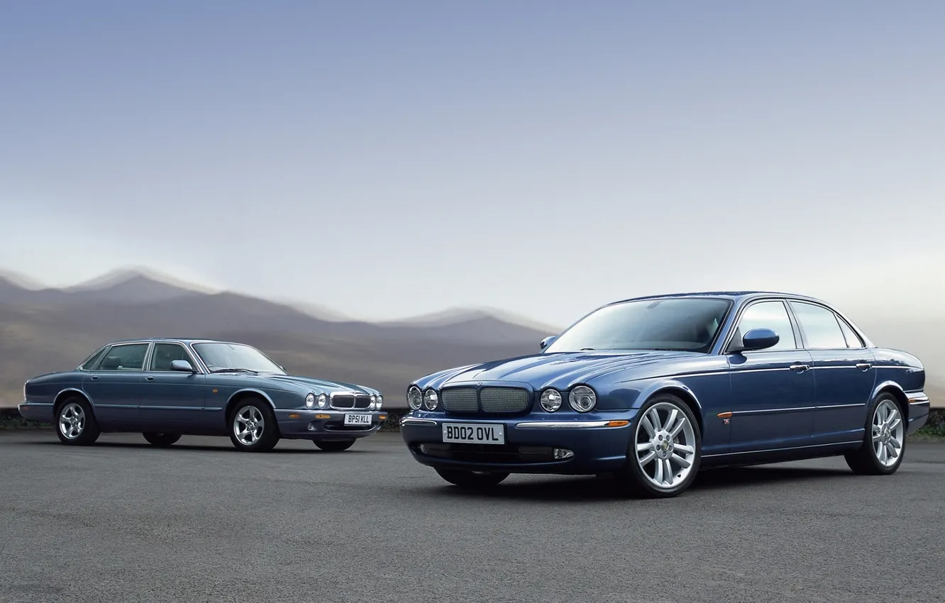 Photo wallpaper the sky, Jaguar, Jaguar