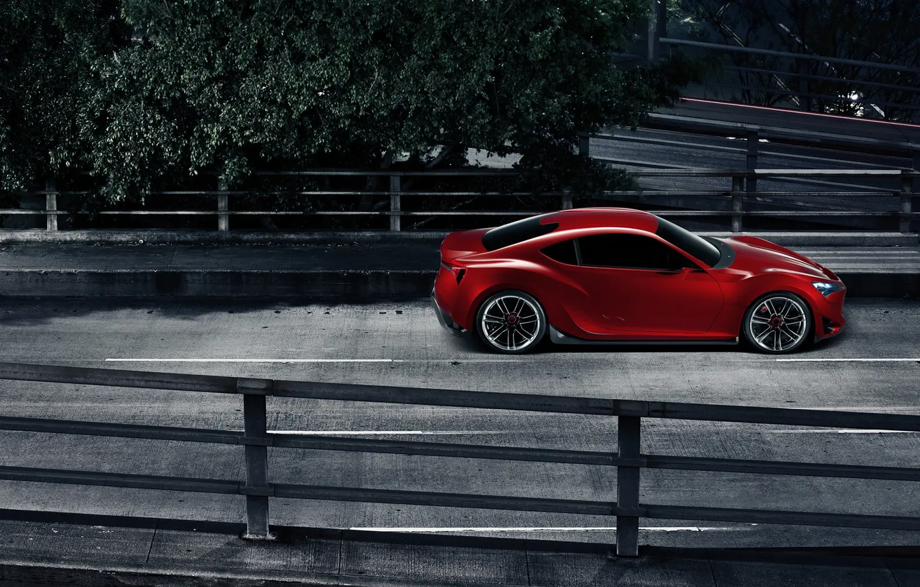 Photo wallpaper Concept, rendering, Toyota, cars, auto wallpapers, car Wallpaper, Toyota, FR-S
