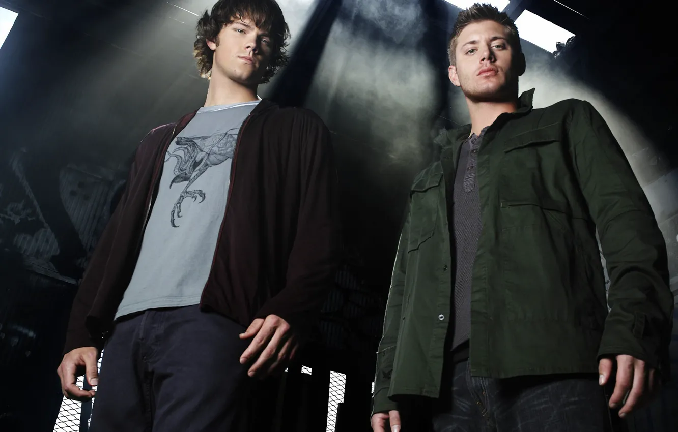 Photo wallpaper actor, male, guy, brothers, Supernatural, Jensen Ackles, Supernatural, Dean Winchester
