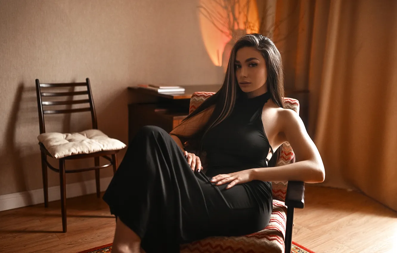 Photo wallpaper model, look, Tomasev Sergey