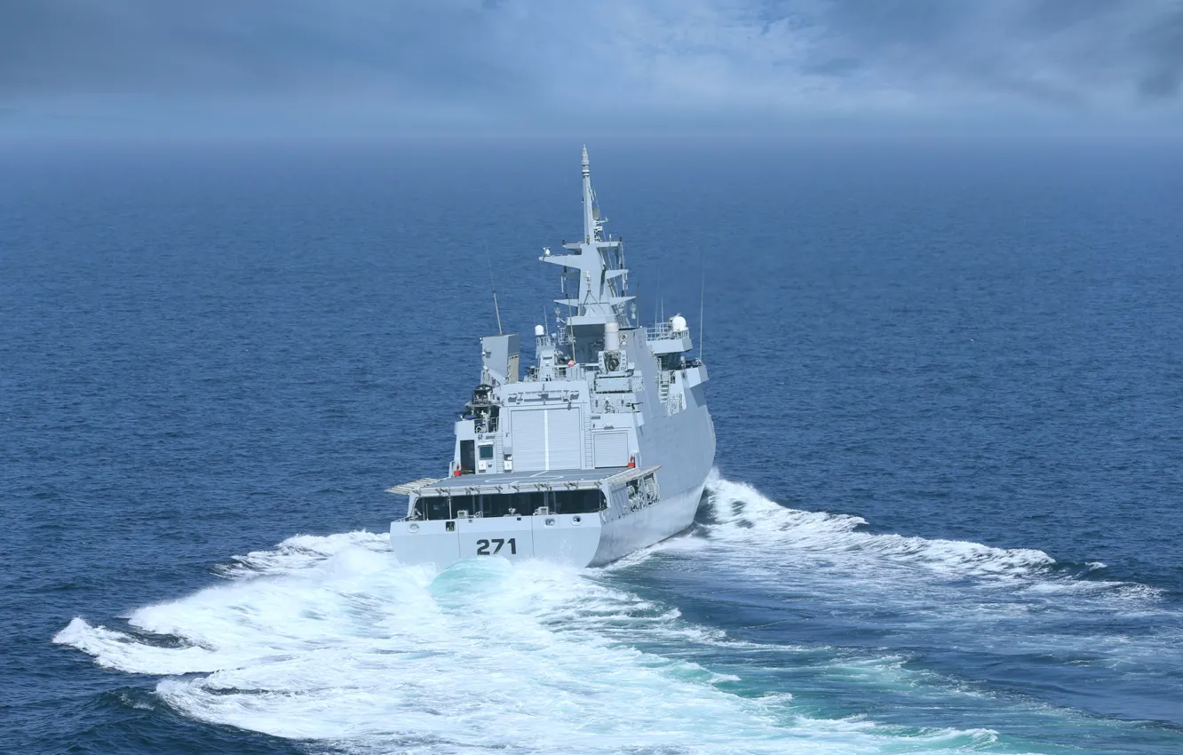 Photo wallpaper Corvette, Pakistan Navy, PNS Yarmook