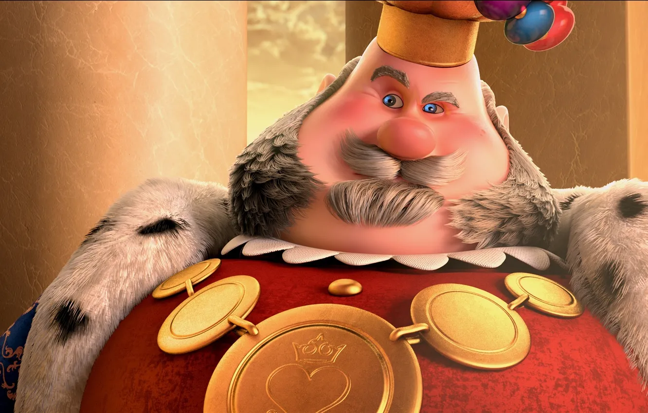 Photo wallpaper castle, cartoon, adventure, king, The 7th dwarf, The 7th dwarf