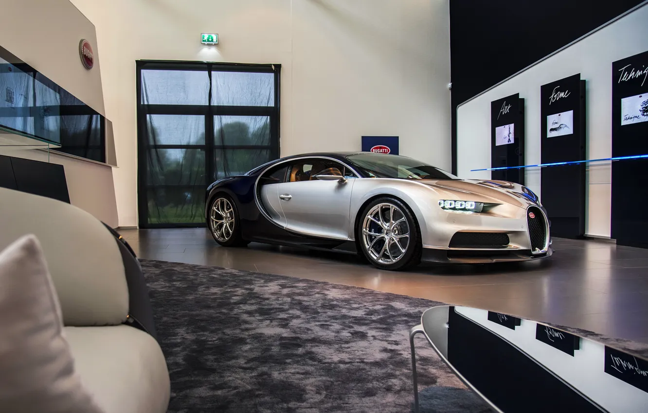 Photo wallpaper supercar, Bugatti, hypercar, Bugatti Chiron