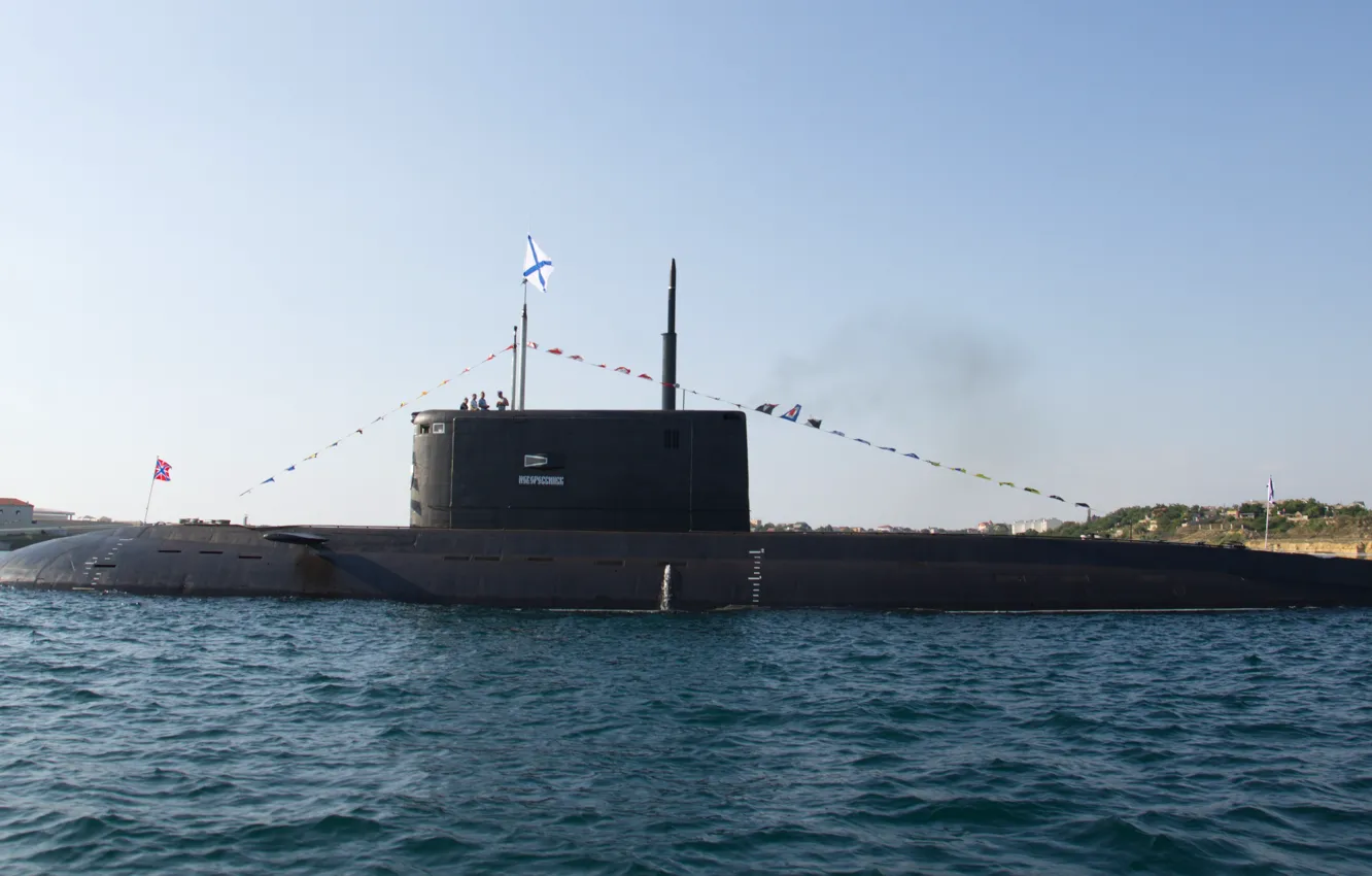 Photo wallpaper boat, underwater, Novorossiysk, diesel