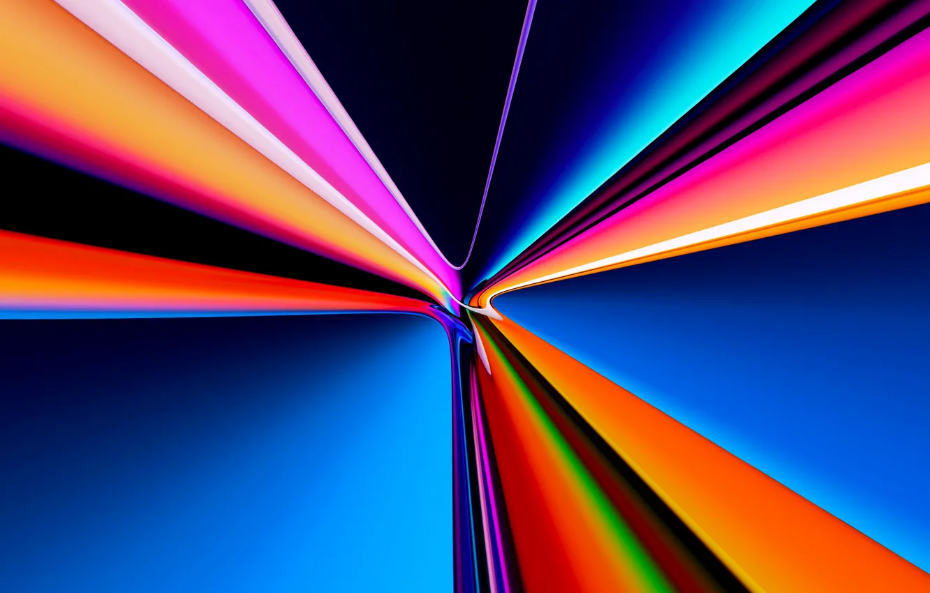 Photo wallpaper abstract, pipes