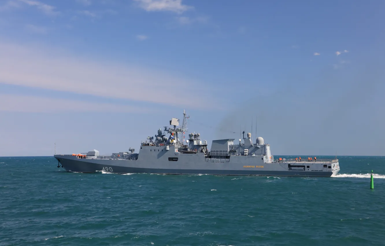 Photo wallpaper ship, frigate, guard, Admiral Essen