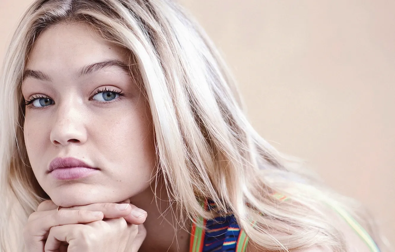 Photo wallpaper look, girl, model, Vogue, Gigi Hadid