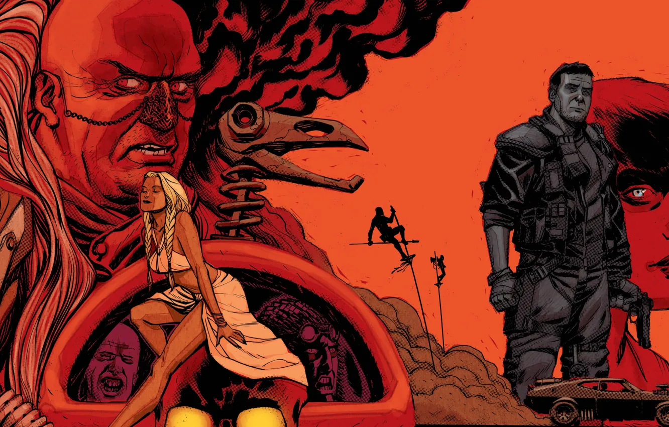 Photo wallpaper Mad Max, Fury Road, Mad Max: fury Road