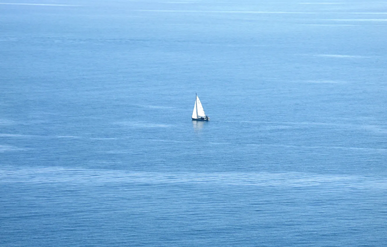 Photo wallpaper sail, Crimea, the black sea