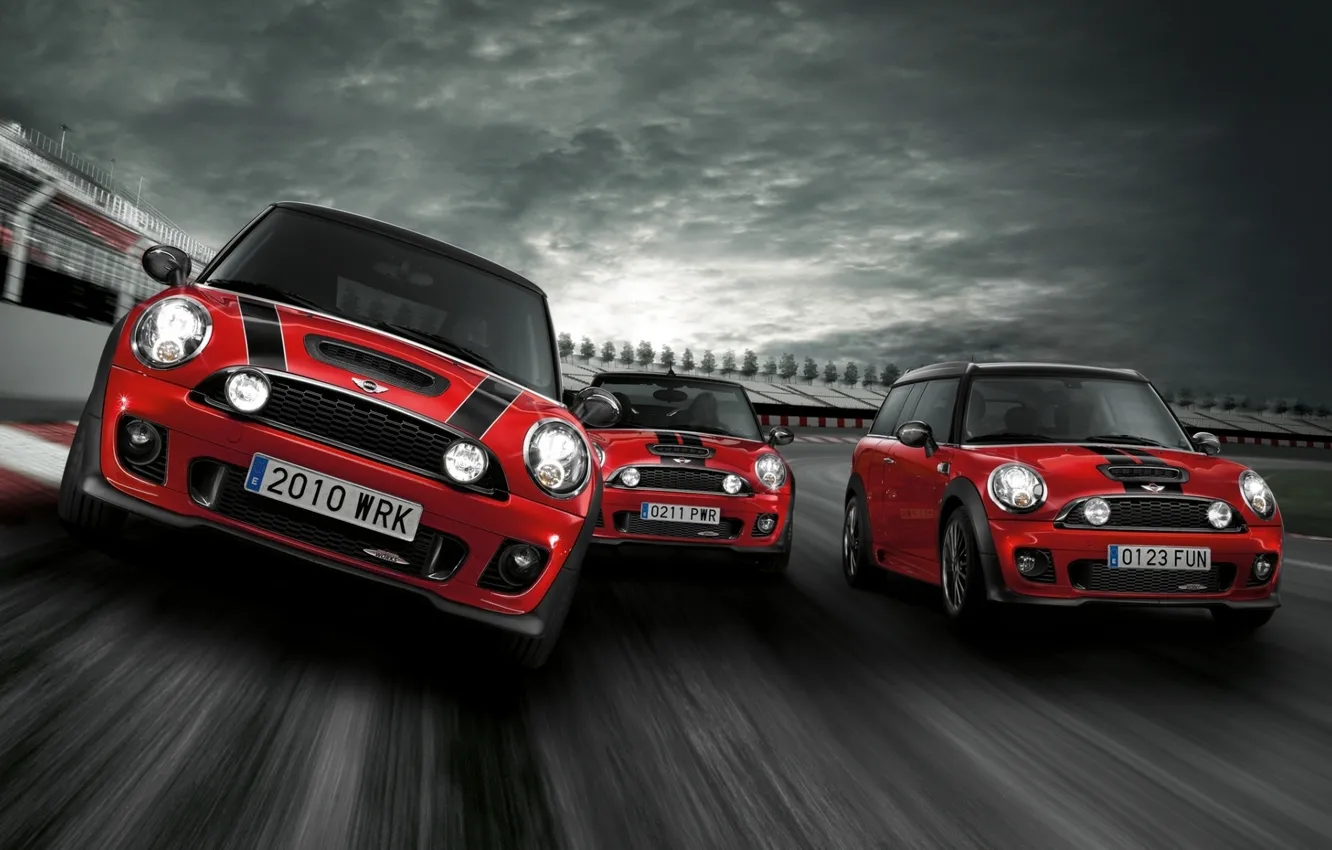 Photo wallpaper Mini, mini, mixed