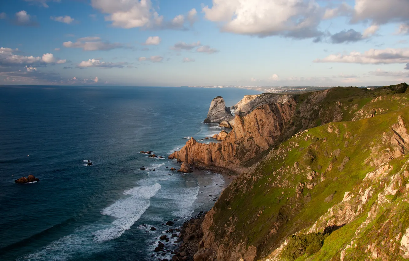 Photo wallpaper Portugal, Portugal, Cape ROCA, Cabo da Roca