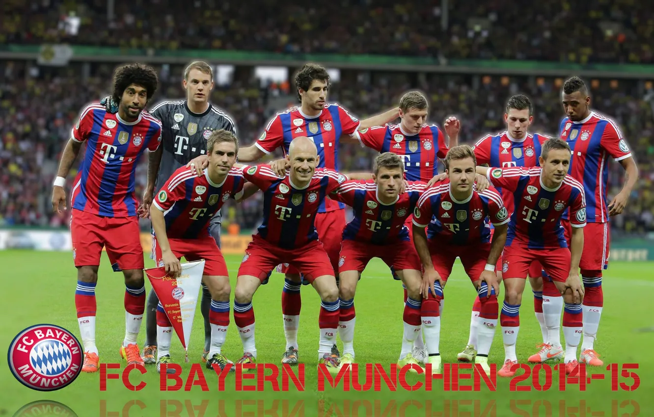 Photo wallpaper Sport, FC Bayern Munchen, football, players, wallpaper, Team