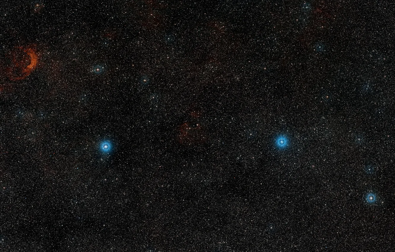 Photo wallpaper Stars, Binary, Twins, Stellar, HD 87643