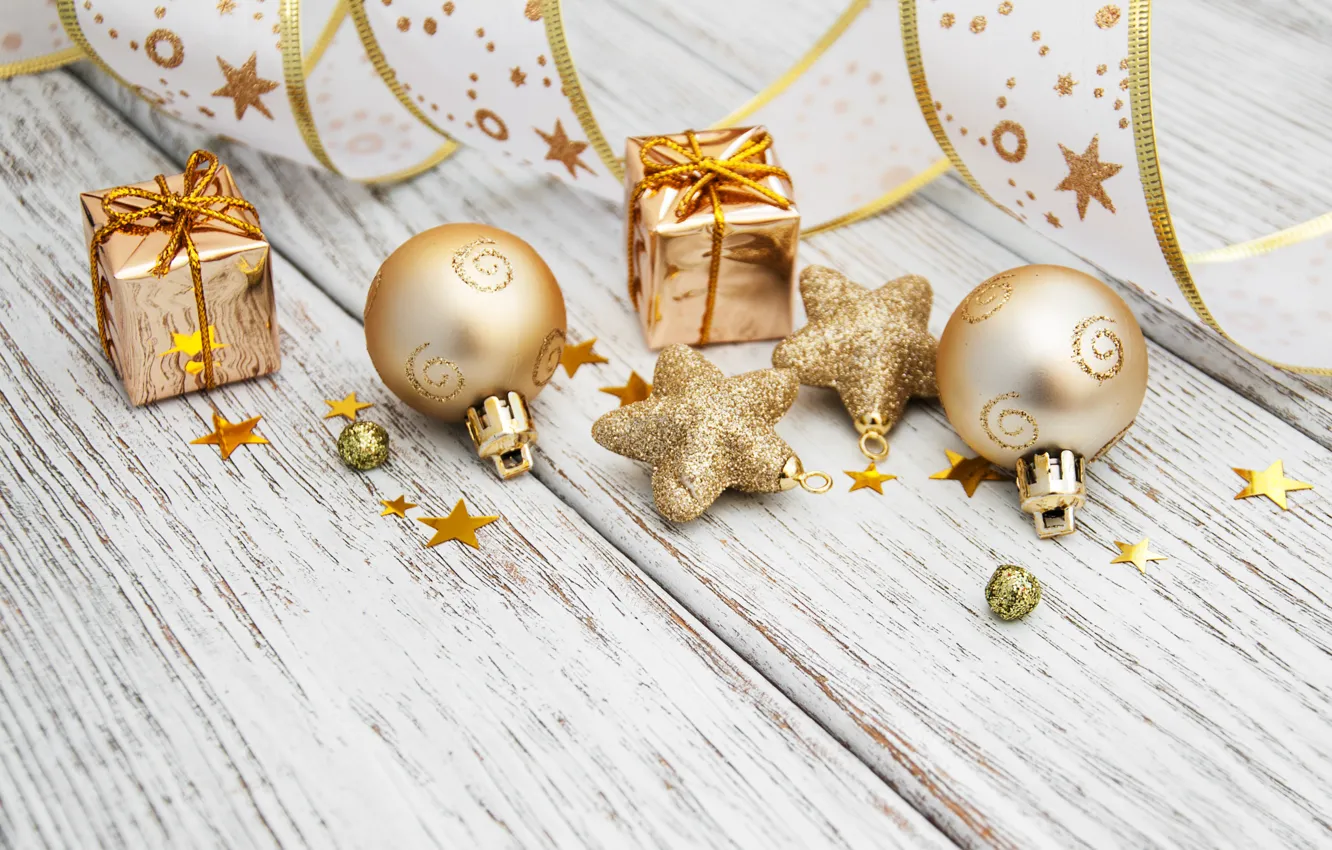 Photo wallpaper holiday, toy, new year, Christmas, tape, decor, Olena Rudo