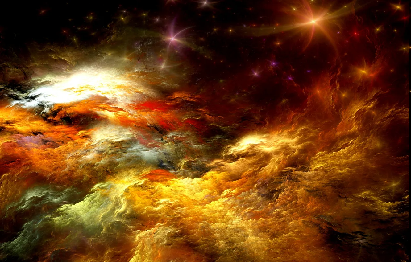 Photo wallpaper clouds, background, colors, abstract, space, background, clouds, unreal
