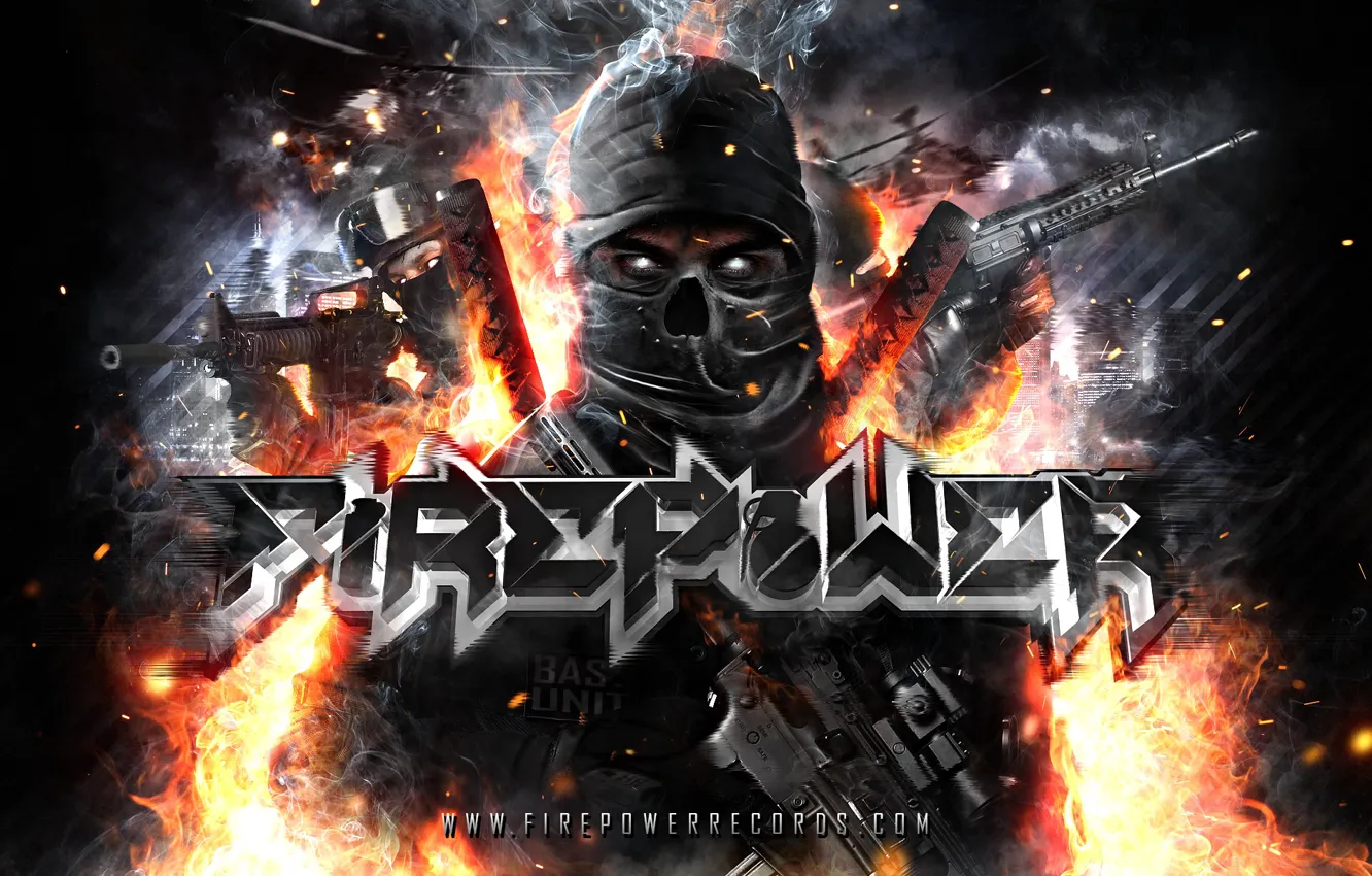 Photo wallpaper Music, Music, Dubstep, Record Label, Firepower, Record Label