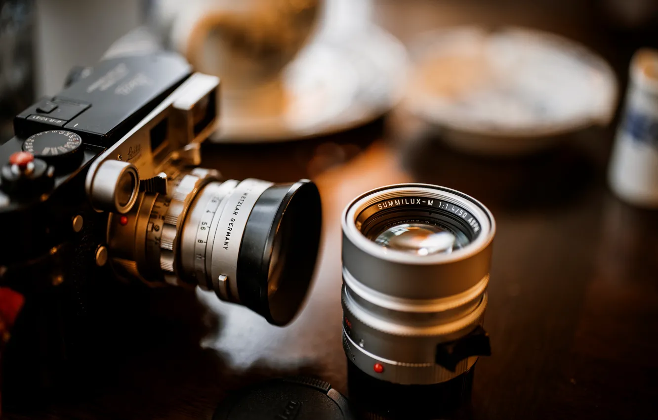 Photo wallpaper macro, background, camera