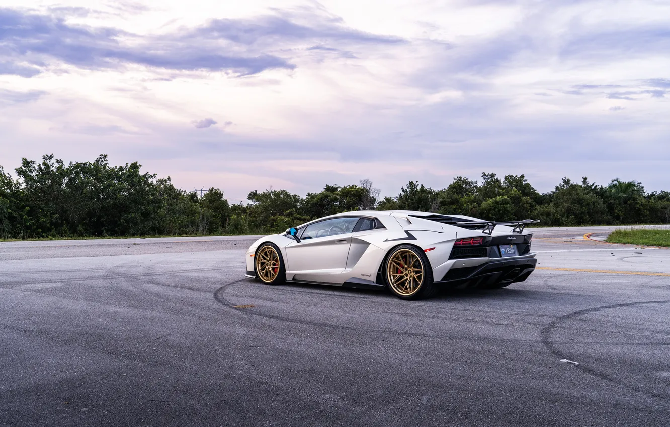 Photo wallpaper car, Lamborghini, Supercar