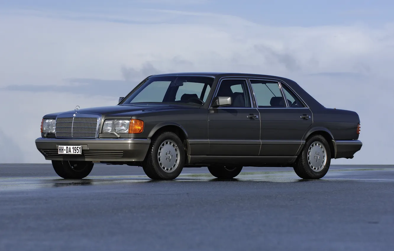 Photo wallpaper Mercedes-Benz, w126, sel