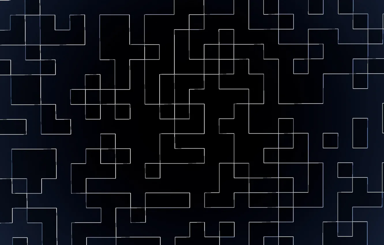 Photo wallpaper matrix, blue, codes