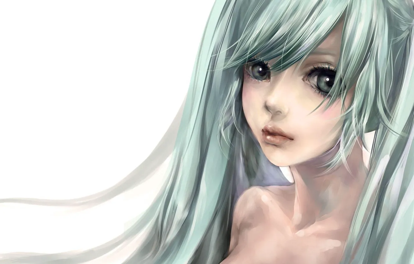 Photo wallpaper anime, art, vocaloid, hatsune miku, Vocaloid, Miku, Shounen-anime