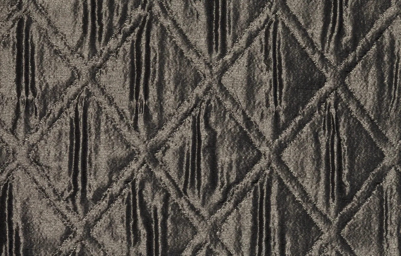 Photo wallpaper grey, Shine, stitches, fabric, brown, folds, silk, textiles