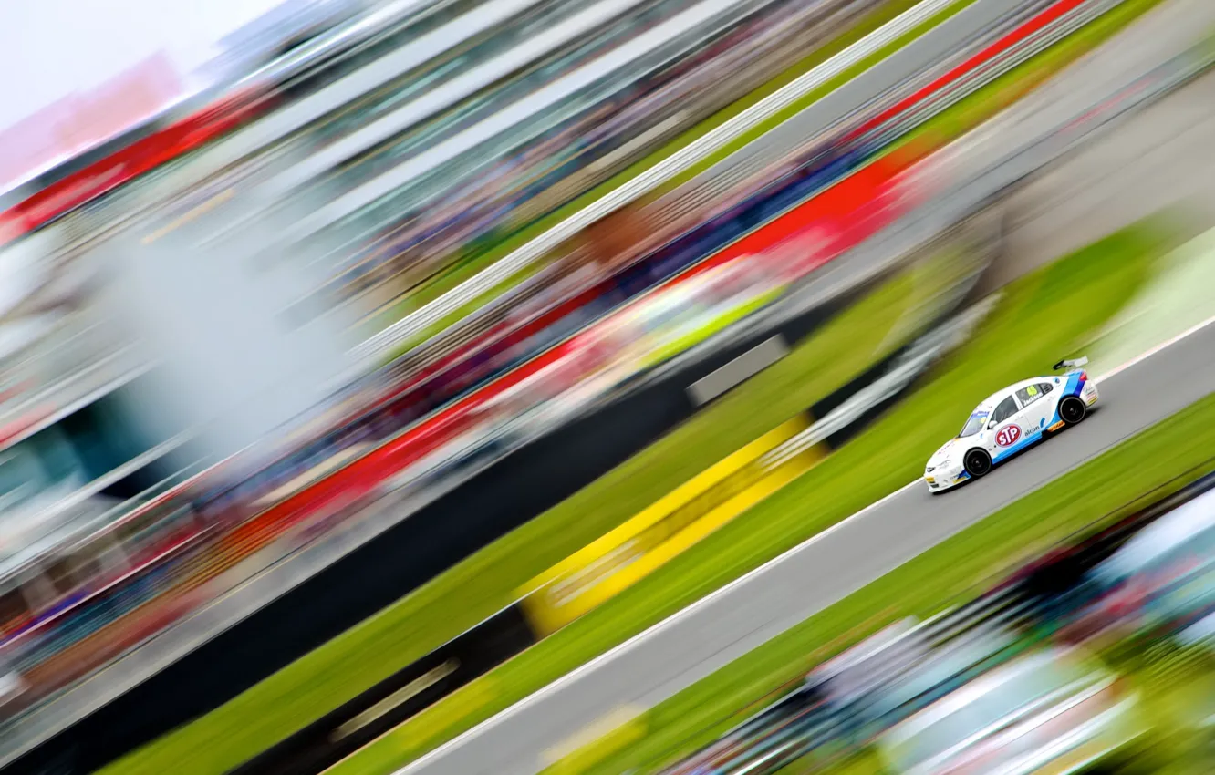 Photo wallpaper machine, race, sport, speed