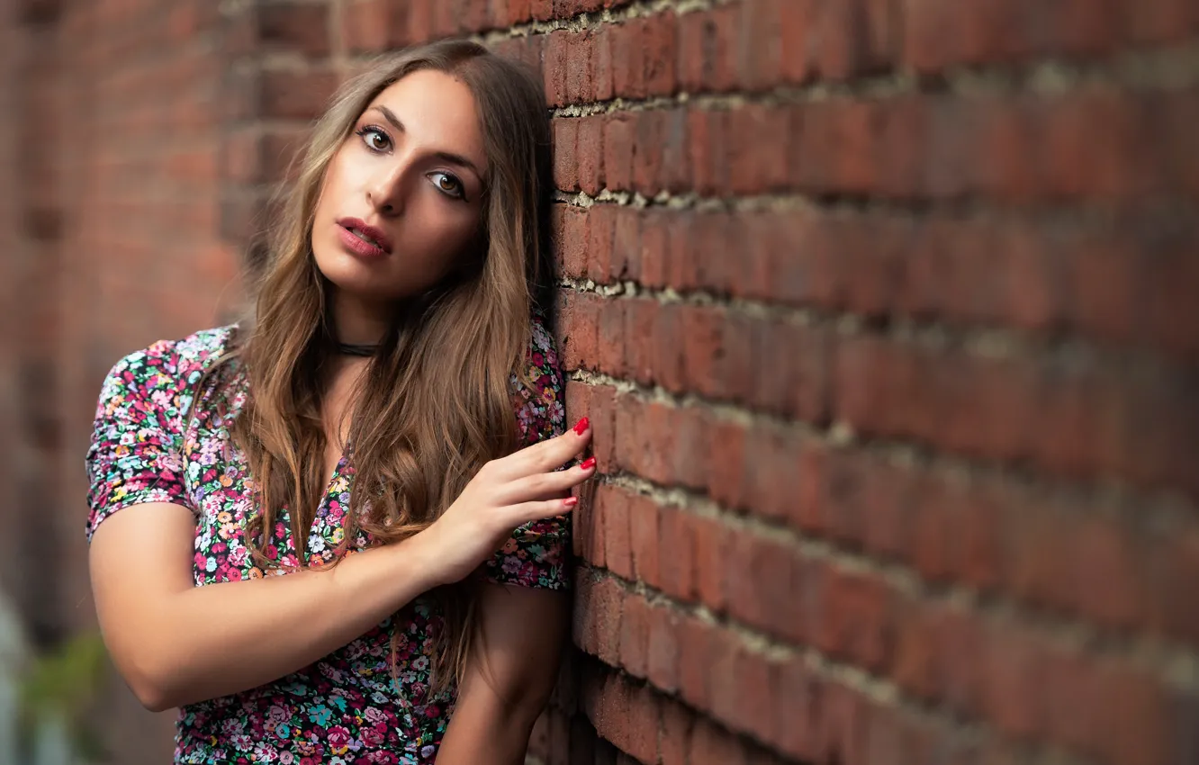 Photo wallpaper summer, look, face, model, Nicole
