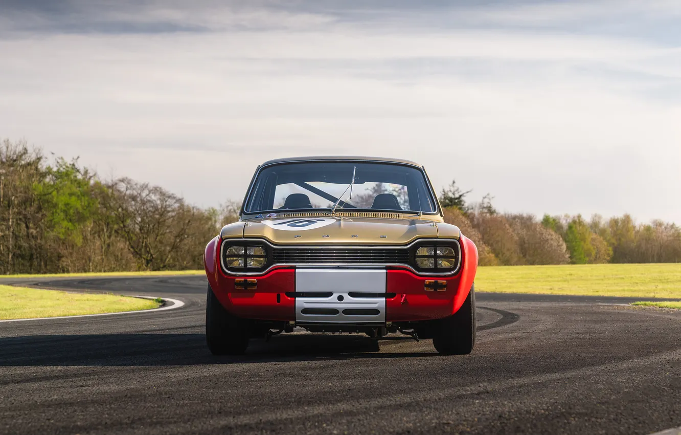 Photo wallpaper Ford, Escort, Alan Mann, motorworks, boreham, 68 edition